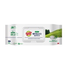 3M 베이킹소다 물걸레 청소포 대형 가정용 정리용품 25매 20cm, 25개