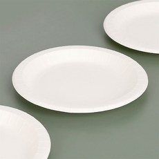 메가디자인 일회용 종이접시 8개 22cm 대용량종이접시