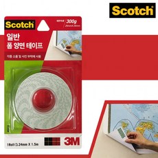 일반폼테이프 소품접착 3M 일반 폼 양면테이프 2215 24mmx1.5m 접착 소품, 기본, 기본, 기본