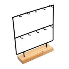 10 가있는 쥬얼리 디스플레이 귀걸이 주최자 카드 펜던트 팔찌 반지