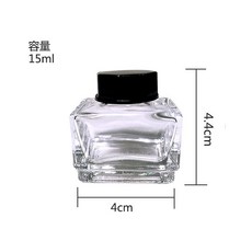 百樂 鋼筆墨水空瓶 30ml 小款 XB029, 1個, 15ml-w2100 【空瓶】