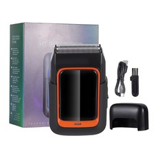 전동 면도기 충전식 왕복 전동 면도기 수염 트리머 도구, Orange