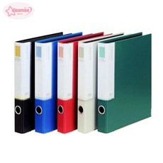 서락 문화 바인더 B848-71 3공D링1합지흑색 A4(262.5x310x40) 링바인더