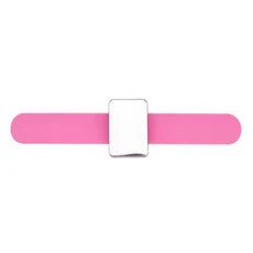 마그네틱 바느질 핀쿠션 실리콘 손목 바늘 패드 안전 팔찌 보관 홀더 5 색, 06 pink