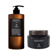 클렌징폼 + 모이스춰 크림 2종세트 세안제 수분크림, 1세트