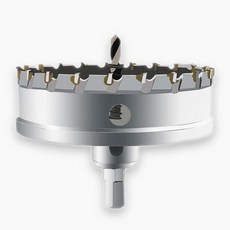 대형 초경 홀쏘 드릴 스텐 홀커터 서스용 철판 천공 고급 타공 홀소 구멍뚫기, 1개, 90mm