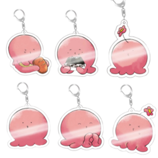 벨류팝팝 타코피의 원죄 아크릴 키링 열쇠고리 굿즈, 타코피 키링 - 삼각김밥, 1개