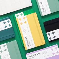 인디고 프리즘 A5 먼슬리 다이어리 (만년형) - 밀키옐로우, 상품명