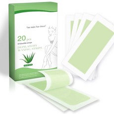 제모용 왁스 스트립 비키니 바디 페이스 왁싱 여성용 다리 팔 얼굴 겨드랑이 제모 20개 200388, 제모용 왁스 스트립 비키니 바디 페이스 왁싱 여성용 다