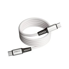 Choetech USB Type-C 充電線 100W 快充傳輸, 白色, 1個, 100cm