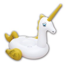 Bestway 巨型獨角獸成人充氣騎乘坐騎, 詳見包裝, 1個