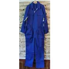 긴소매 긴기장 작업복 일체형 제품 현장복 정비복 상하의 점프수트 기능성 내오염 다중포켓 내화학, 14.진한 파란색 M