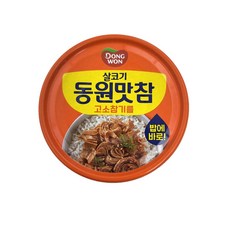 동원 살코기 맛참 고소참기름 통조림, 90g, 3개
