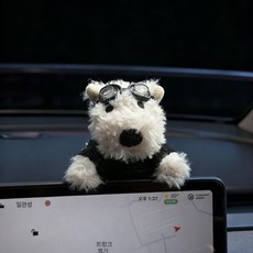 소르베어 테슬라모니터인형 메인보드 호환 차량용, 1개, 파일럿-서핑블랙의상