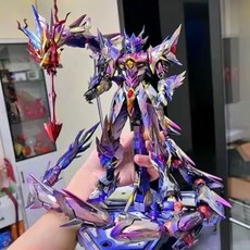 摩動核 鳳凰 敖丙 獨角獸 白雪姬 趙雲 呂布 關羽 超高概率隨機拚裝模型, 1個, 天寒星-敖丙+龍【拼裝款】-【高端一盒】