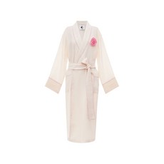 슬리퍼 로즈 리넨 가운