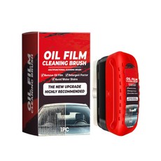 자동차 유리 유막제거 차량용 발수코팅 세차 브러쉬, 2개, 120ml