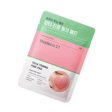 마데카21 테카 토닝 핑크 패드 4매입, 10개, 1개입