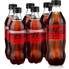 Coke Zero 코크 제로 슈가 소다 소프트 드링크, 500ml