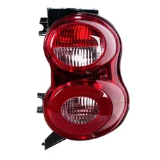 메르세데스 벤츠 451 스마트 용 전구가없는 자동차 후면 테일 라이트 램프 커버 하우징, 01 Red Right