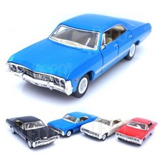 쉐보레 임팔라 클래식카 미니카 다이캐스트 모형, 임팔라(블랙), 1개