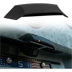 업그레이드된 자동차용 백업 카메라 레인 쉴드 더 넓고 긴 디자인의 실리콘 리어 뷰 커버 자가 접착식 자동차 리버스 커버 외장 액세서리