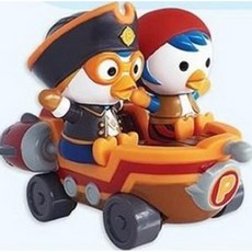 뽀로로 무비히어로 해적선 세트 피규어 자동차놀이, 1개