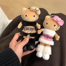 더블엠 롱다리 키티 키링 고고걸 인형 가방 키홀더