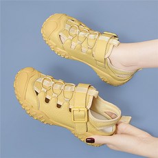 女款涼鞋2026年夏季新款網面透氣戶外休閒鞋防滑休閒鞋運動鞋