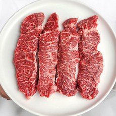 바라던 냉장 편하게 굽는 뼈없는 우대갈비 200g, (냉장) 뼈 없는 우대갈비 200g