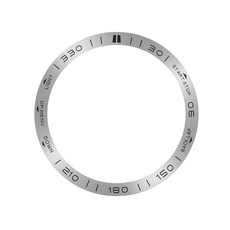 FatHouse Garmin Fenix 8/7系列金屬保護錶圈，防撞耐刮，多色可選, 銀圈黑字, 1個