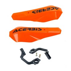 보호대 28mm 핸드 범용 호환 가드 핸들바 22mm 오토바이 안전 가드레일 핸들 플라스틱, Orange, 1개