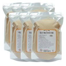 대명이유식 국산 볶은귀리가루 3000g 귀리분말 무가당, 500g, 6개