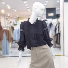 ab.f.z 레이스 소매밴딩 안감 블라우스 FSPNZ4B31J