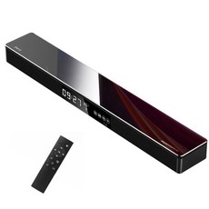TV 사운드바 홈시어터 echo wall 3d 스테레오 서라운드 블루투스 스피커, 검은 색