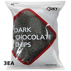 스카이 다크 초코칩, 1kg, 3개