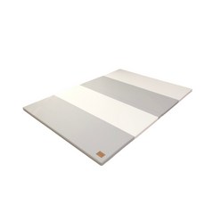 Mykidz 升級版遊戲墊 無縫五折墊 灰白 台灣檢驗合格 150x180cm