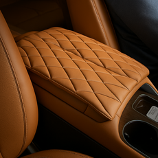 IOM 디올뉴 팰리세이드 LX3 콘솔쿠션 팔쿠션 팔걸이 7인승, 1세트, 브라운