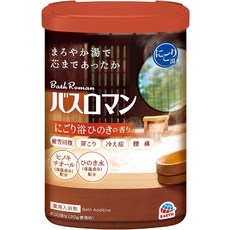 바스로망 입욕제 히노끼, 600g, 1개