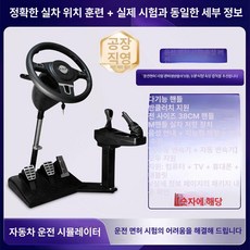 차량 운전 연습용 거치대 시뮬레이션 장비 교육, 1개, 퍼플