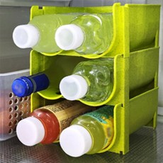 하박 2구 병 거치대 젖병거치대, 분홍색