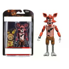 FNAF 프레디의피자가게 프레디 피자가게 나이트메어 폭시 치카 야광 피규어, J