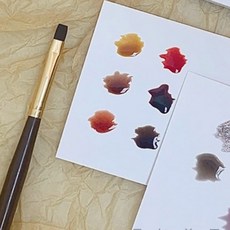 日式美甲調色紙 防水雙面可用 約50張, 1個, 一次性加厚調膠紙