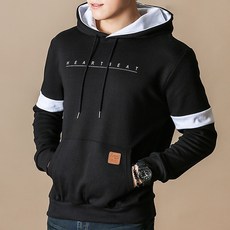 Heartbeat Telipson連帽T 基本款 長袖T恤 情侶裝 團體服 男女適用情侶T 大尺碼 團體T