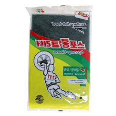 스펀지수세미 철수세미 릴수세미 수세미 만경 부직포 주방수세미 망사수세미 스포롱크리너, 본상품