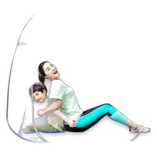 고루 접이식 텐트 모기장 원터치 사각 패밀리 거실 대형 물통, 3인이상