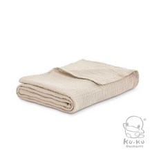 酷咕鴨 KUKU PLUS 雲朵皺布雙層紗布包巾