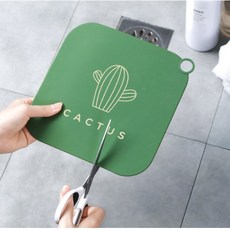 아르앤유 하수구 벌레 냄새 차단 실리콘 덮개 배수구 커버, 1개