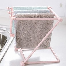 주방용품 행주걸이 접이식 다단 건조선반 싱크대 주방소품 수납정리 공간활용 통풍, 1개, 상세페이지 참조