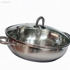 ELO 스텐 인덕션 전골냄비 28cm 손님초대요리 대형냄비 샤브샤브냄비, 상세페이지 기재